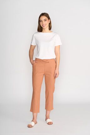 7/8 slim leg elastic waist pant-pants-and-leggings-Gaby's