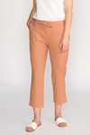 7/8 slim leg elastic waist pant