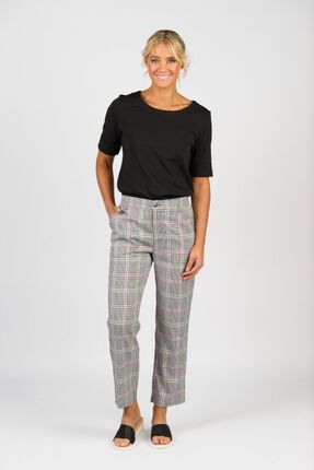 Slim leg 7/8 pant with fly-pants-and-leggings-Gaby's