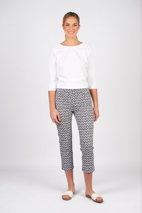 Print slim leg 7/8 lightweight pant-pants-and-leggings-Gaby's