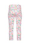 Print slim leg 7/8 lightweight pant