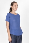 Horizontal knit top
