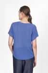 Horizontal knit top