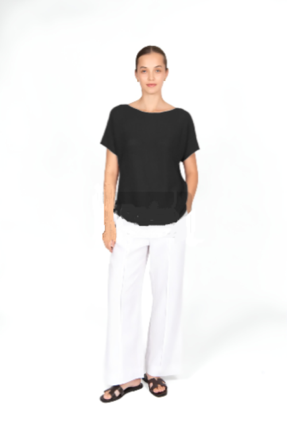 Horizontal knit top-knitwear-Gaby's