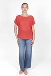 Horizontal knit top