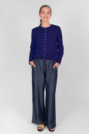 Curved hem cardigan-knitwear-Gaby's
