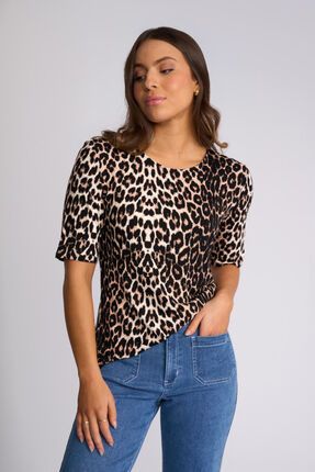Carmen print top-tops-Gaby's