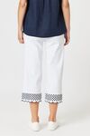 Scallop hem pant