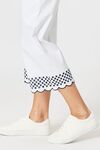 Scallop hem pant