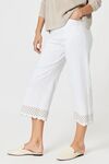 Scallop hem pant