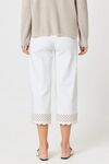 Scallop hem pant