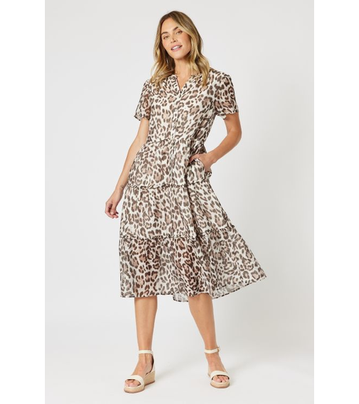 On safari dress