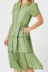 Basil spot dress