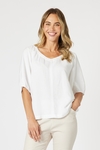 Lino V neck top