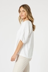 Lino V neck top