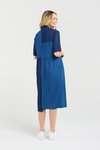 Elise patchwork denim dress