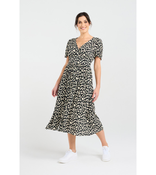 Gigi button front dress