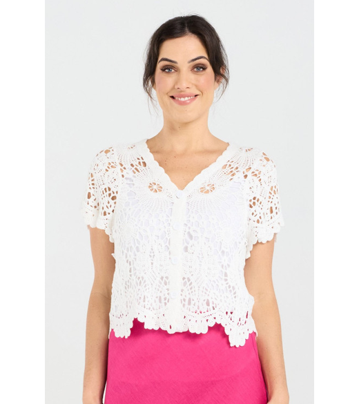 Amber crochet cardigan