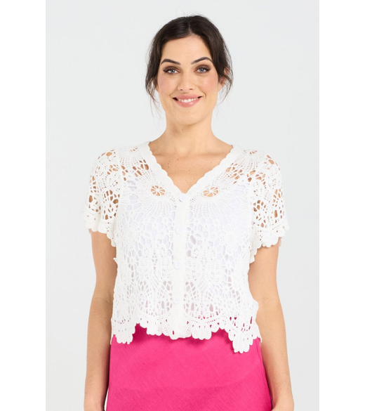 Amber crochet cardigan