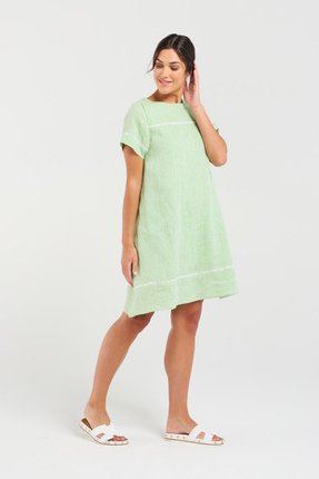 Martine ladder trim dress-dresses-Gaby's