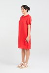 Natasha button back dress