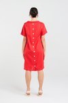 Natasha button back dress