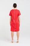 Natasha button back dress