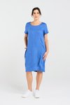 Lilian bubble hem dress