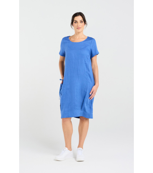 Lilian bubble hem dress