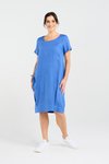 Lilian bubble hem dress