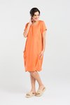 Lilian bubble hem dress
