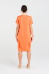 Lilian bubble hem dress