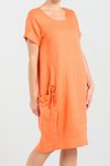 Lilian bubble hem dress