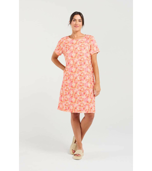 Alexia linen/cotton dress