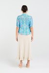 Darrell gathered waist shirt