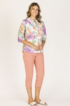 Cotton print top