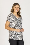 Pintuck shirt
