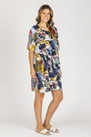 Cotton 1/2 sleeve dress