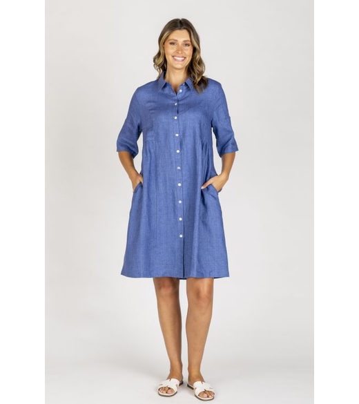 Button front dress