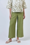 Wide leg linen pant
