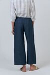 Wide leg linen pant