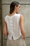 Sleeveless top