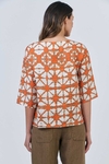 Boatneck linen top