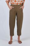 Linen pant, 7/8 length
