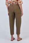 Linen pant, 7/8 length