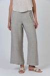 Wide leg linen pant