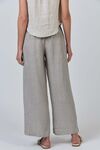 Wide leg linen pant
