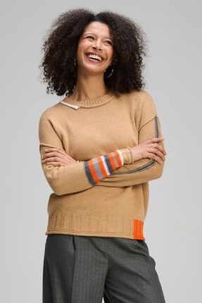 Styled edges jumper-knitwear-Gaby's