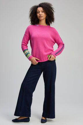 Styled edges jumper-knitwear-Gaby's