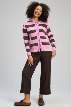 Easy stripes hoodie-knitwear-Gaby's
